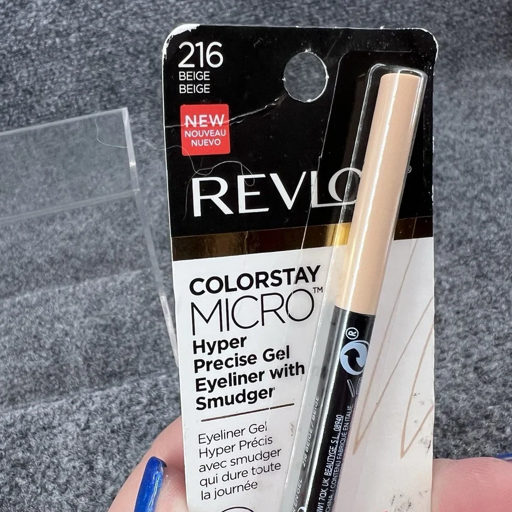 Revlon Colorstay Micro Hyper Precise Gel Eyeliner Waterproof Fine Tip 216 Beige